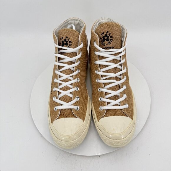 Converse Chuck 70 High Golf Le Fleur Men Size 11 163168C Fabric Weave Brown Shoe - Picture 3 of 11